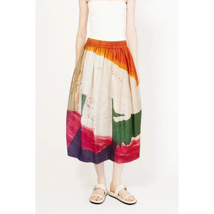 Talking Walls skirt multicolor