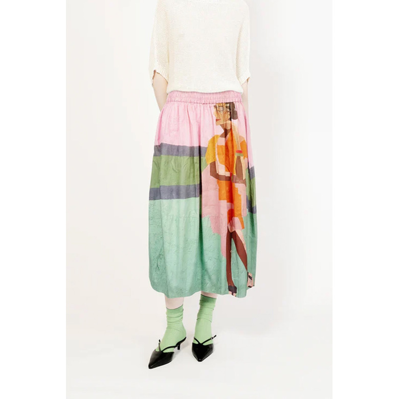 Talking Walls skirt multicolor 2