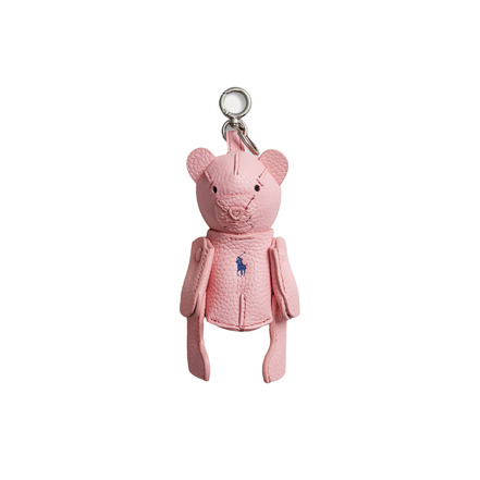 Ralph Lauren bag charm roze