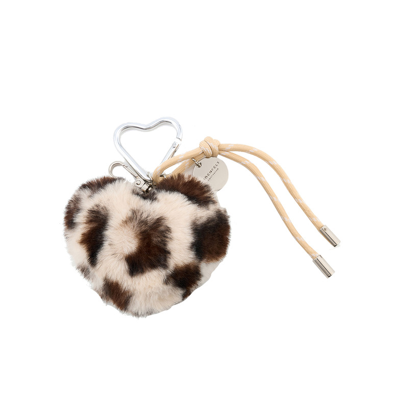 Seidenfelt bag charm lightbrown 1