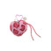 Seidenfelt bag charm pink