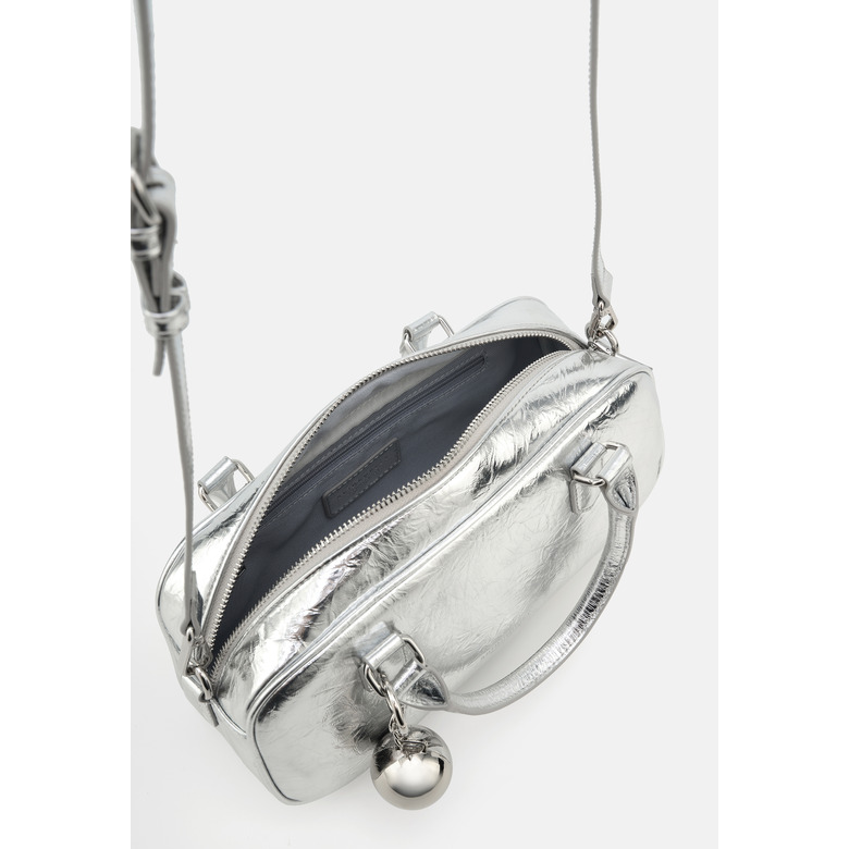 Seidenfelt sac à main argent 4