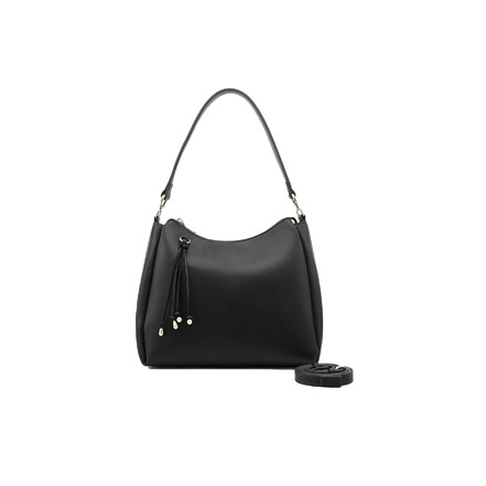 Seidenfelt shoulder bag black