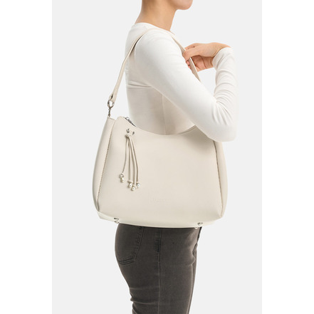 Seidenfelt shoulder bag ecru
