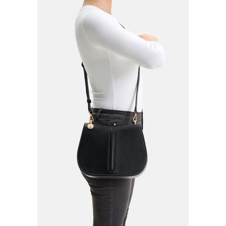 Seidenfelt crossbody ecru