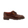 Santoni lace shoes cognac 1