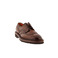 Santoni lace shoes cognac 2