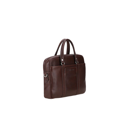 Arthur & Aston briefcase brown