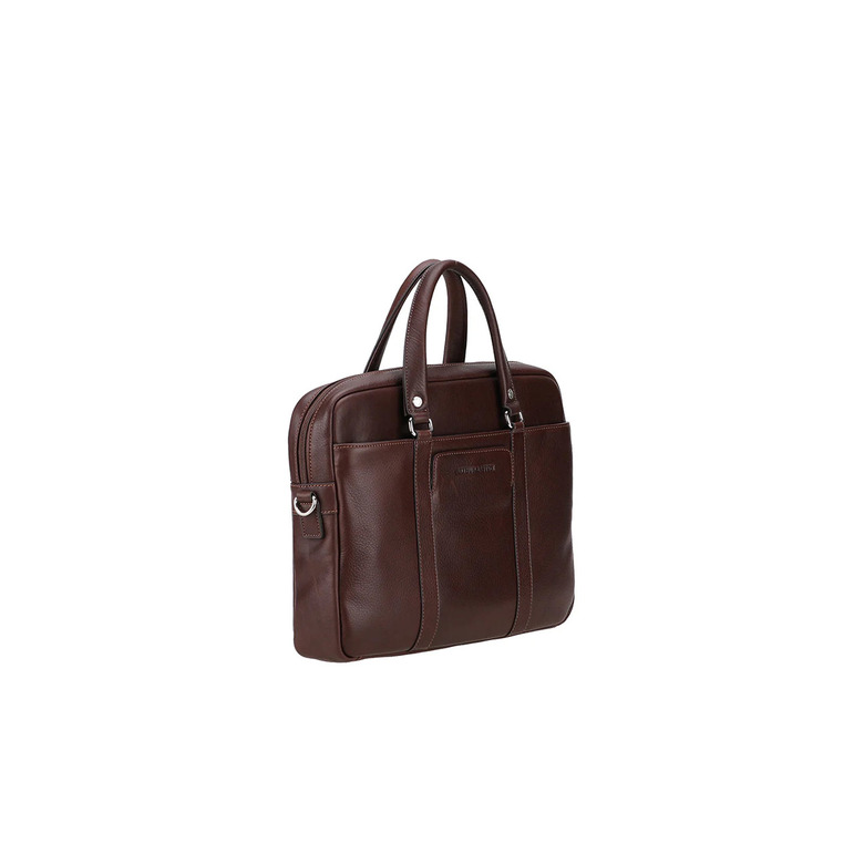 Arthur & Aston briefcase brown 2