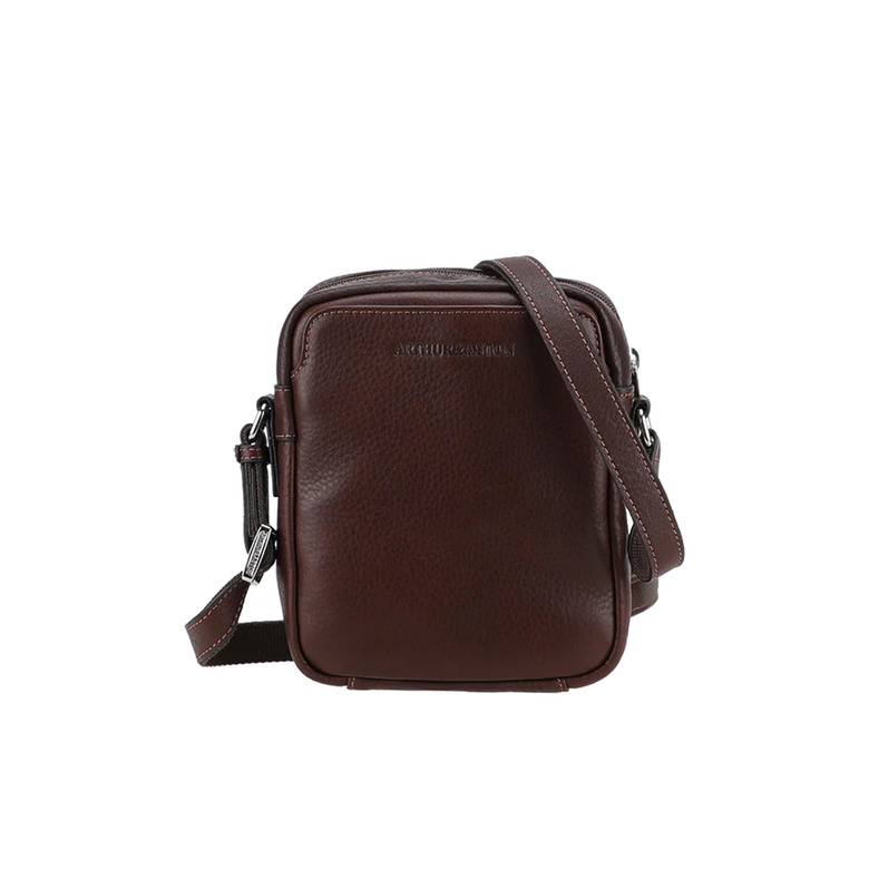 Arthur & Aston crossbody brown 1