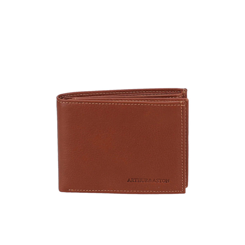 Arthur & Aston wallet cognac 1