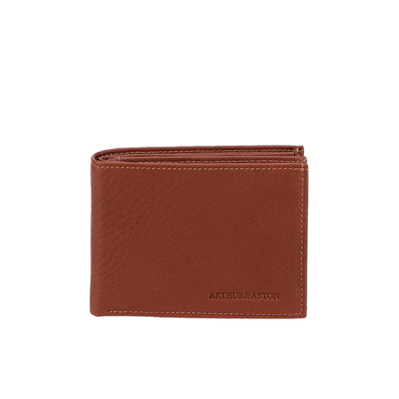 Arthur & Aston wallet cognac