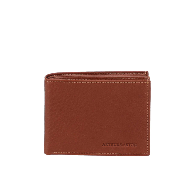 Arthur & Aston wallet cognac 1