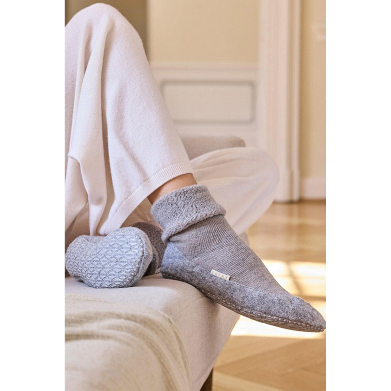 Falke kousen grijs 3