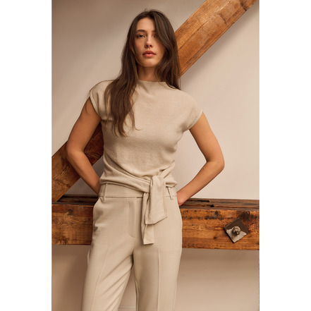 Yaya sweater lightbrown