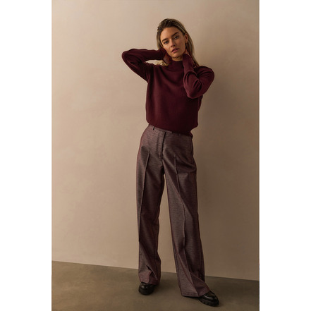 Yaya trousers violet