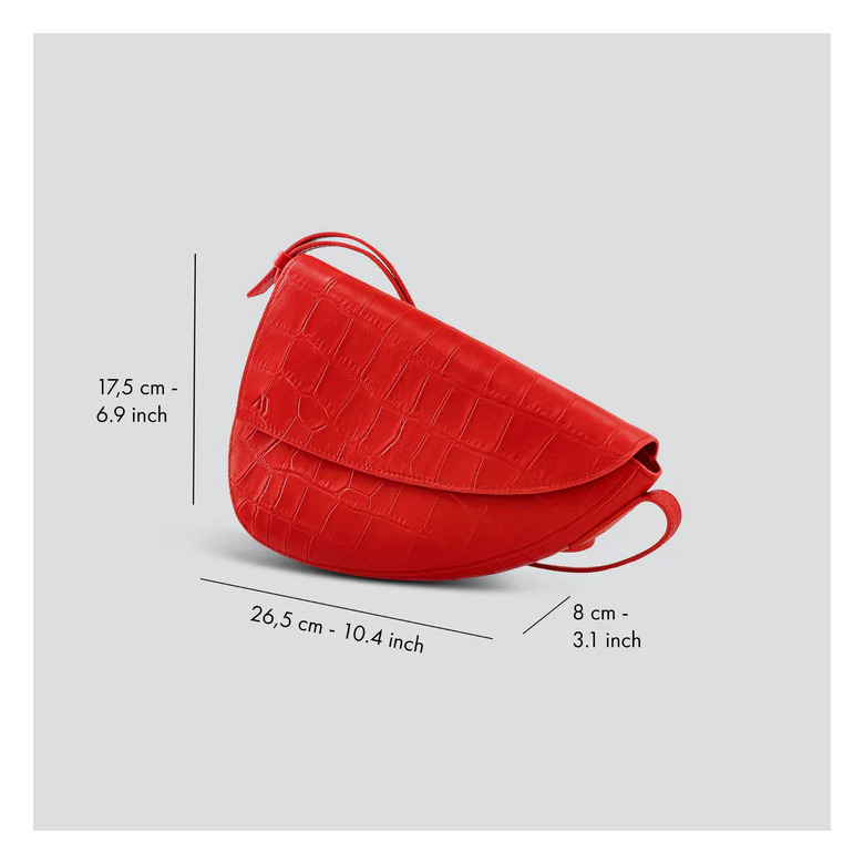Kaai crossbody rood 3
