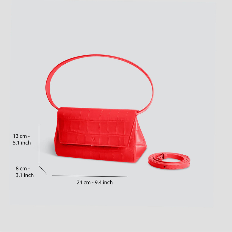 Kaai handbag red 4