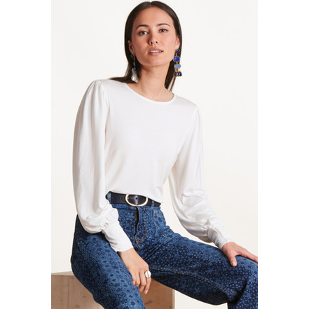 La Fee Maraboutee blouse ecru