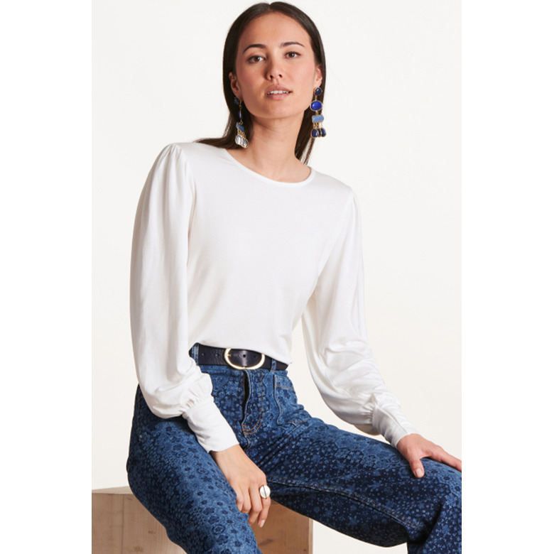 La Fee Maraboutee blouse ecru 2