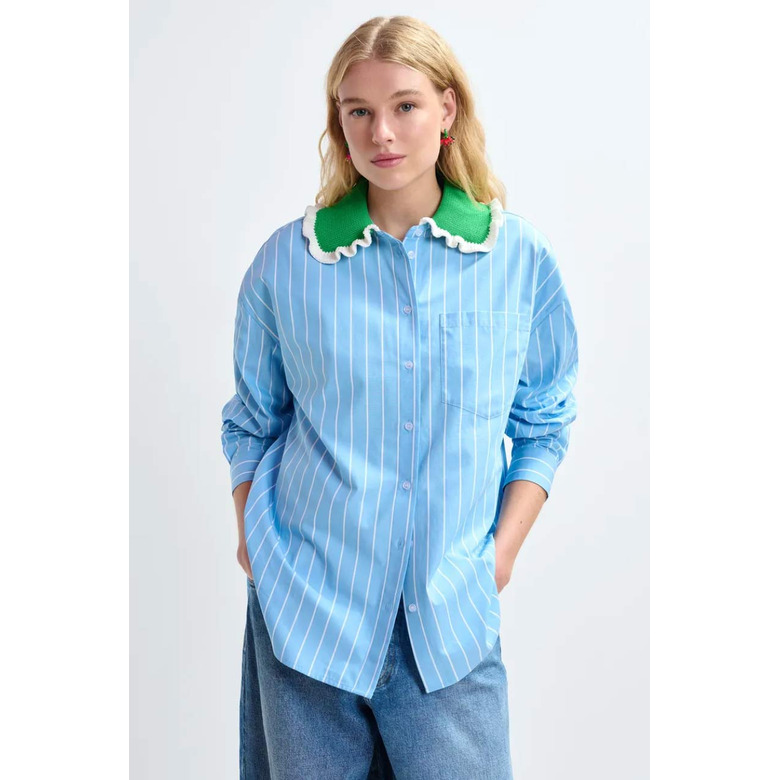 Essentiel blouse blue 2