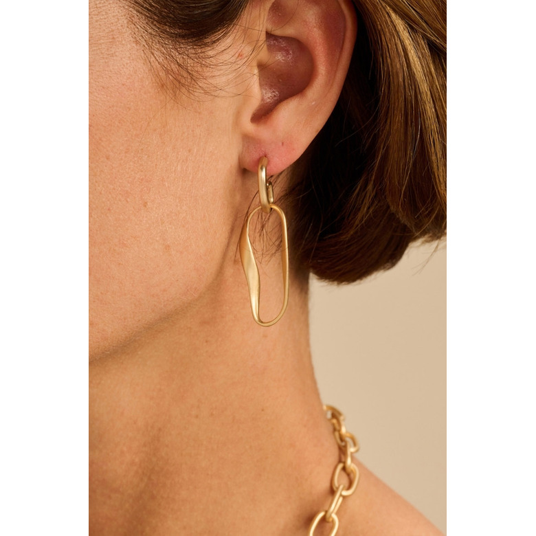 Les Cordes earrings gold 2
