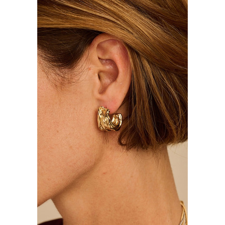 Les Cordes ohrringe gold