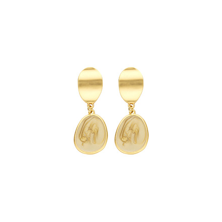 Les Cordes earrings gold