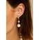 Les Cordes boucles d'oreilles ecru 2