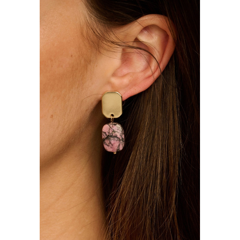 Les Cordes boucles d'oreilles or 2