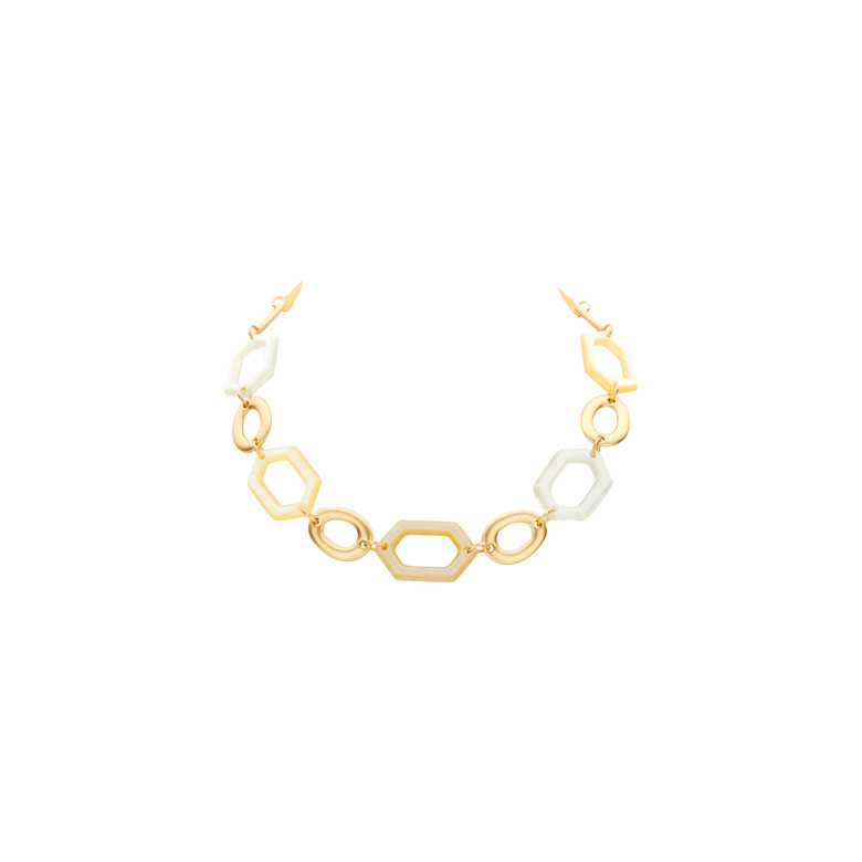 Les Cordes collier ecru 1