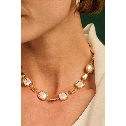 Les Cordes halsketting goud