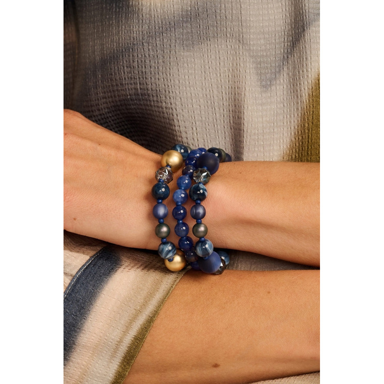 Les Cordes bracelet bleu 2