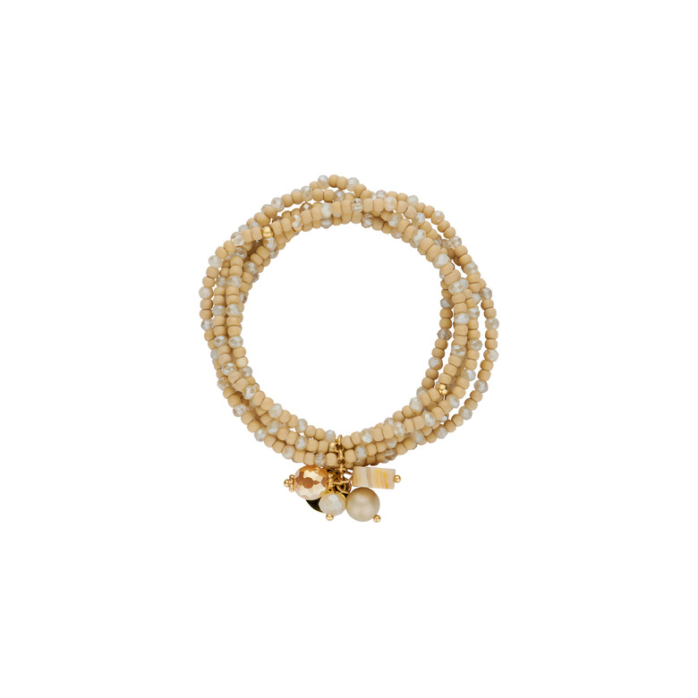 Les Cordes bracelet beige 1