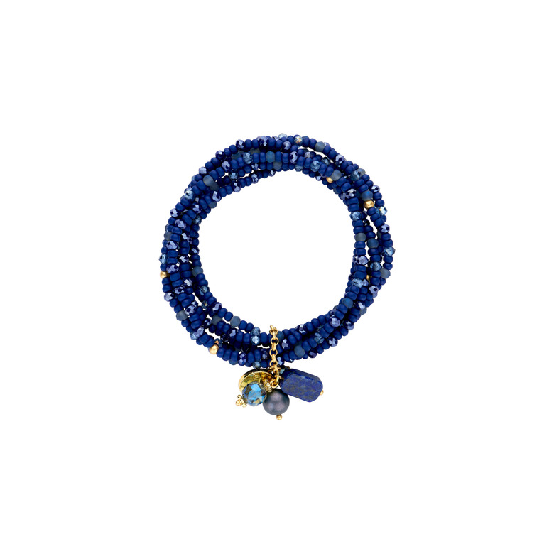Les Cordes bracelet bleu 1