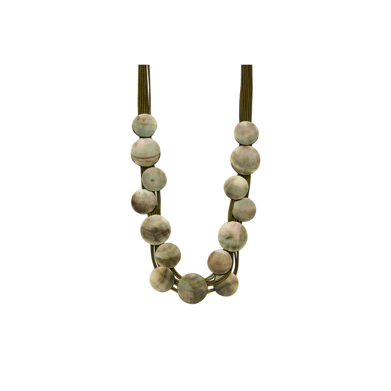 Les Cordes collier vert 1