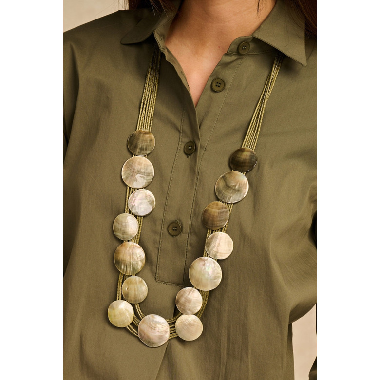 Les Cordes collier vert 2