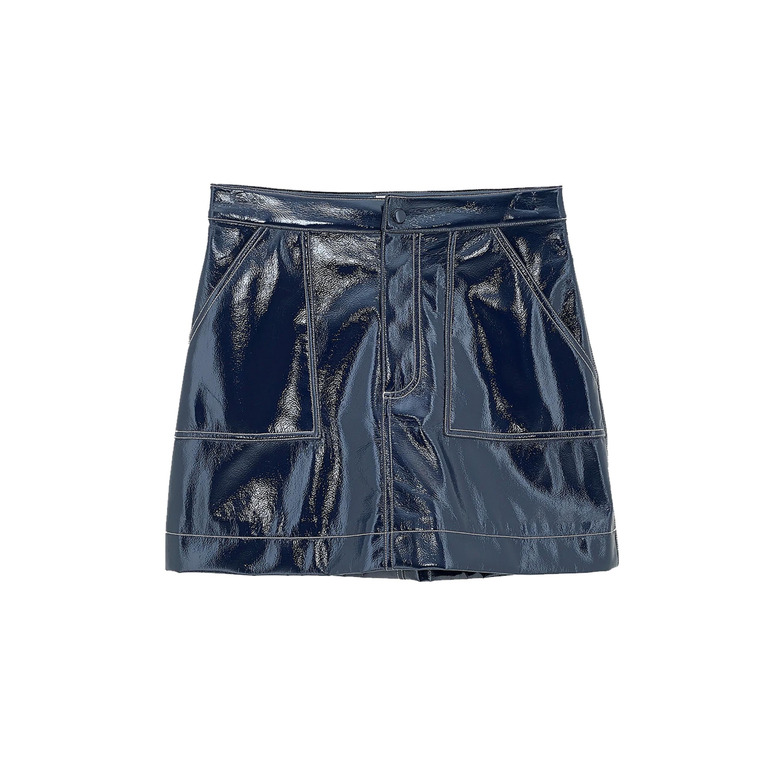 Bellerose skirt blue 1