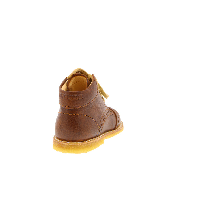 Angulus lace shoes cognac 4