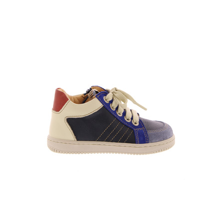 Ocra chaussures à lacets bleu
