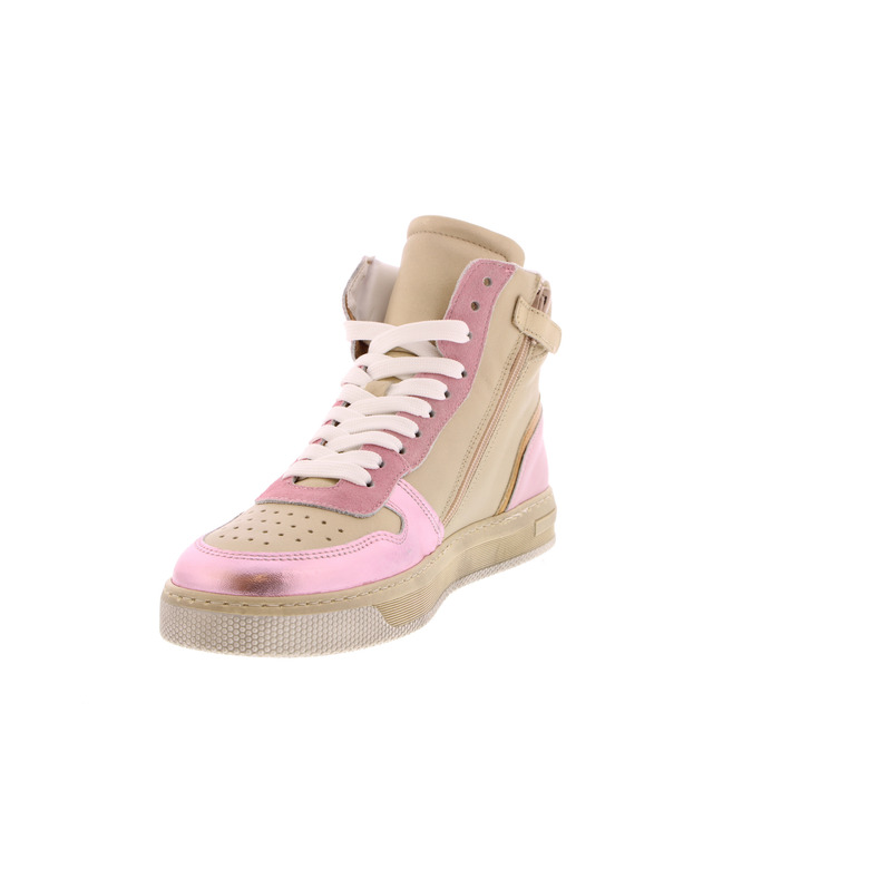 Hip high shoes ecru 3