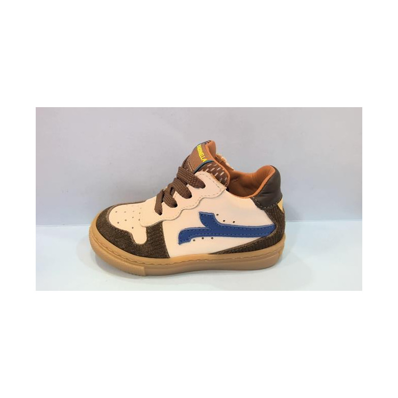 Rondinella veterschoenen wit 1