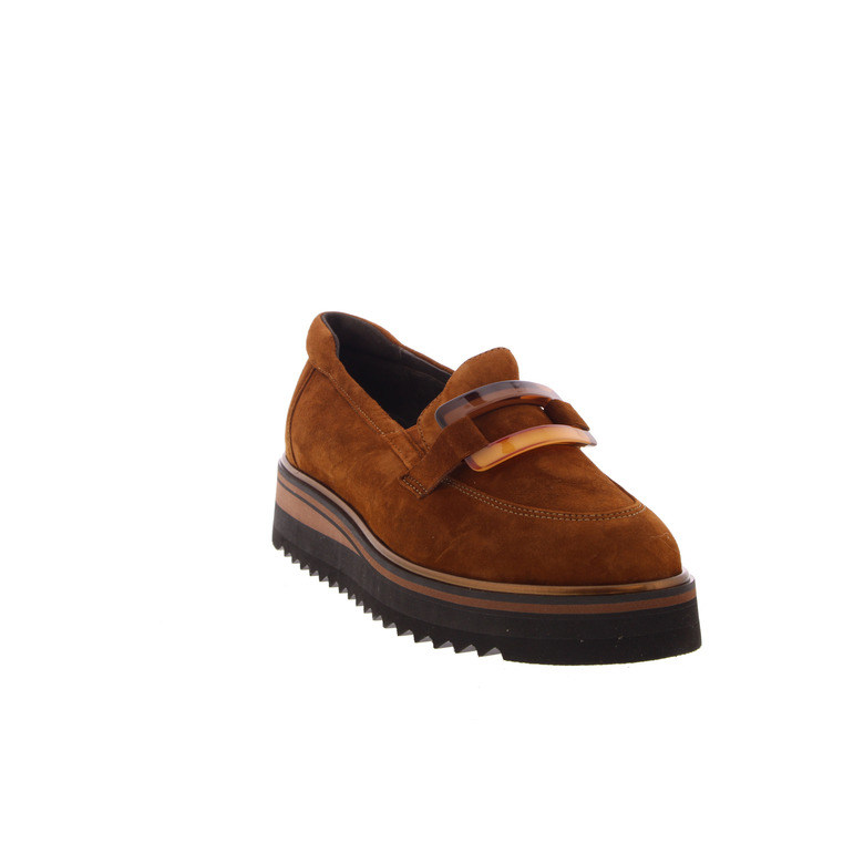 Softwaves moccasins cognac 2
