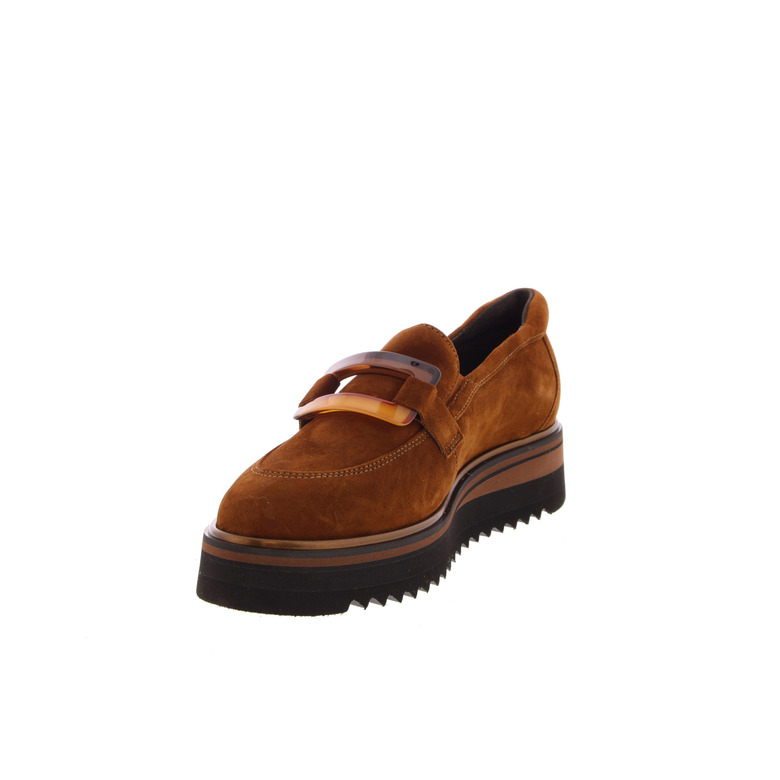 Softwaves moccasins cognac 3