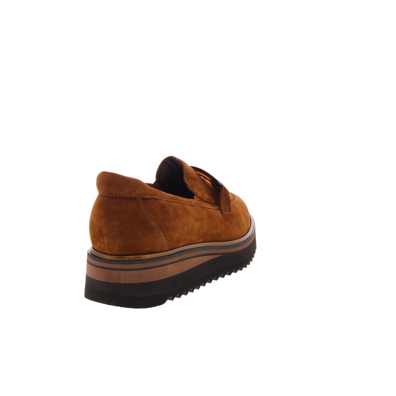 Softwaves moccasins cognac 4