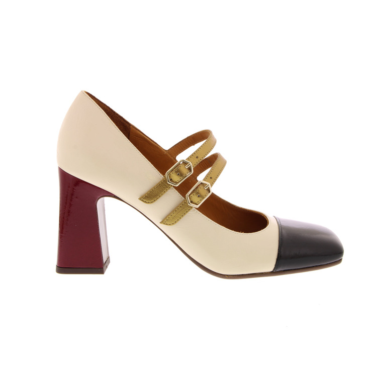 Chie Mihara pumps ecru 1