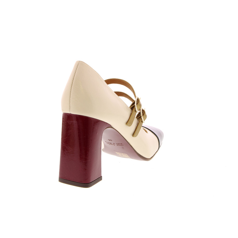 Chie Mihara pumps ecru 4
