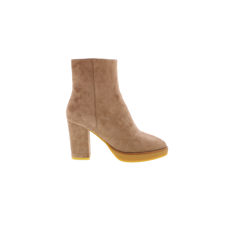 Lola Cruz stiefelette taupe 1