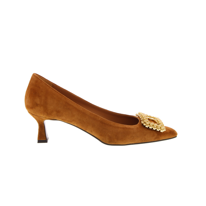Enzo Di Martino pumps cognac 1
