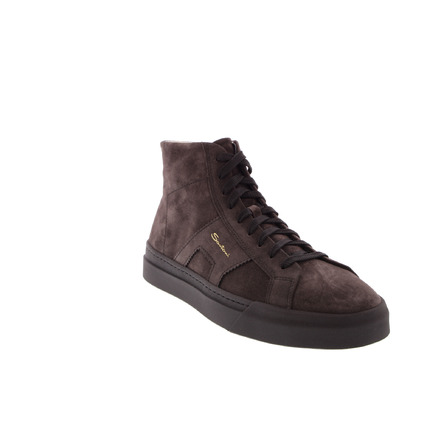 Santoni chaussures hautes gris